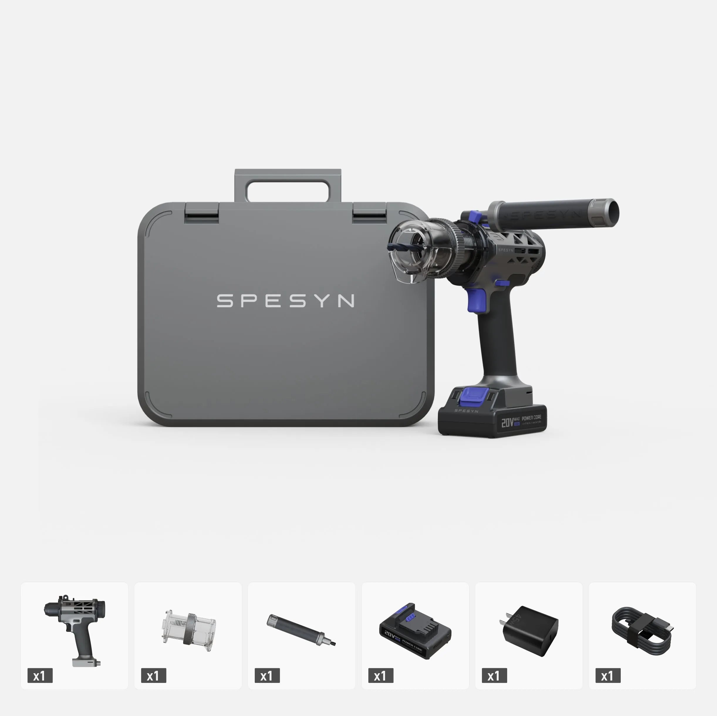 SPESYN ST3 standard edition product thumbnail with 45W charging bundle.